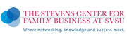 Stevens Center for Family Business at SVSU logo